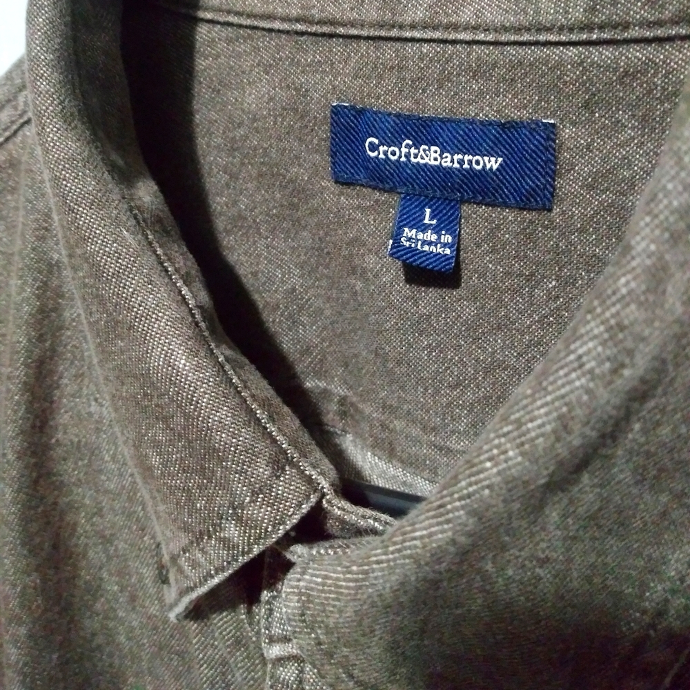 Stonewash Denim Button Shirt by Croft & Barrow